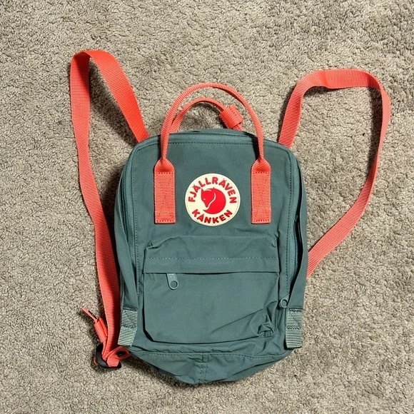 Fjallraven | Bags | Knken Mini Backpack Green And Pink  display picture 3